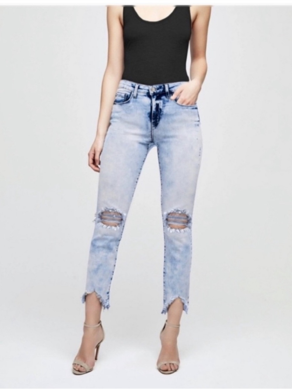 L'AGENCE High Line Skinny High Rise Calypso Jeans 27